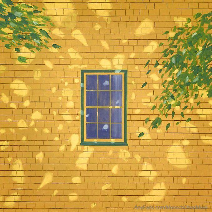 Yellow House 2 - Alex Katz, 20